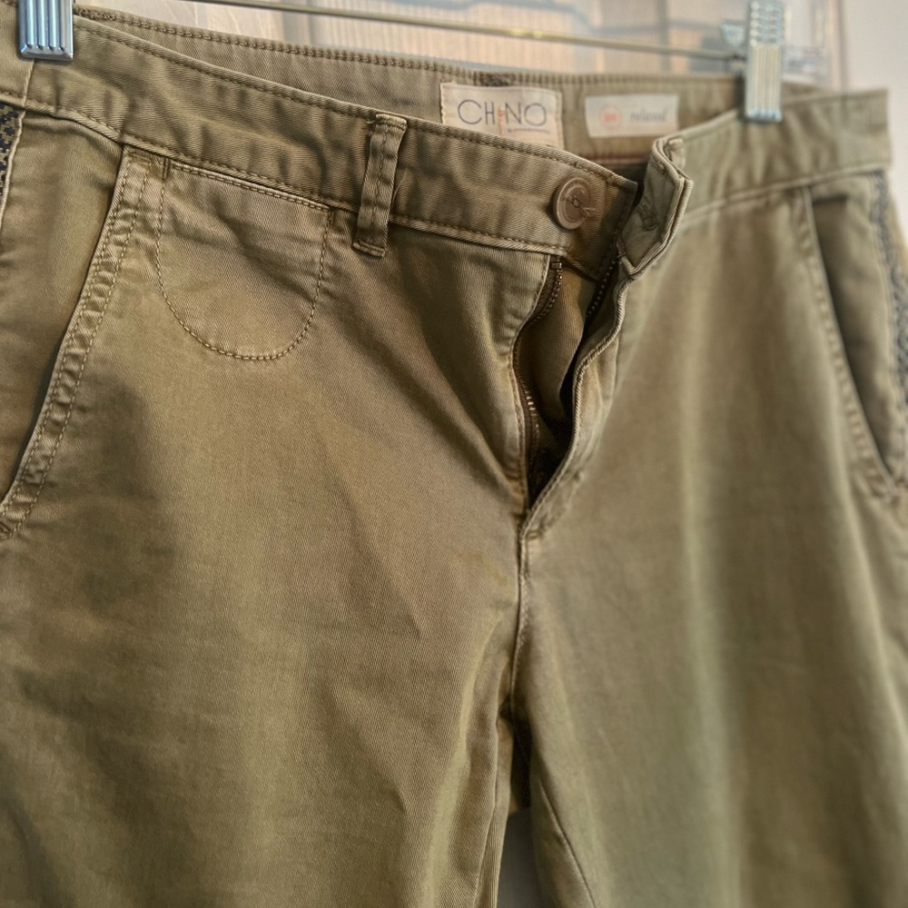 Chino Green Khaki Pants